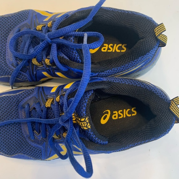 ASICS Gel Venture 8 GS Children Shoes Monaco Blue / Sunflower - Picture 10 of 10